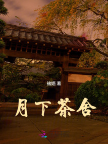 月下饮茶唯美图片