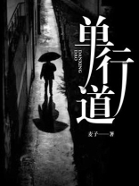 单行道标志牌